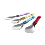 Eiscreme Spachtel Edelst. m. Tritan Griff 260mm Gelb HENDI