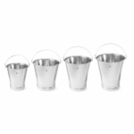 Eimer mit Skala Edelstahl 10l HENDI