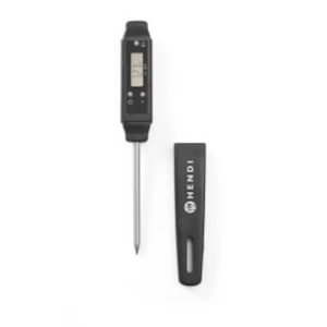 digitales Einstechthermometer mit Klipp -10bis200Grad HENDI