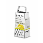 Vierkant-Küchenreibe Edelstahl 90x65x200mm HENDI