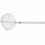 Frittierlöffel 200x510mm verst. Drahtgriff HENDI