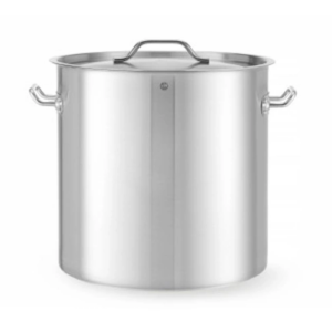 Bratentopf mit Deckel 50l Edelstahl