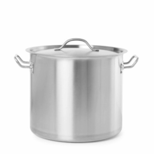 Bratentopf mit Deckel 37l Edelstahl HENDI