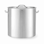 Bratentopf mit Deckel 71l Edelstahl HENDI