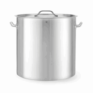Bratentopf mit Deckel 71l Edelstahl HENDI