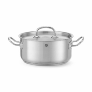 Bratentopf mit Deckel 3l Edelstahl HENDI