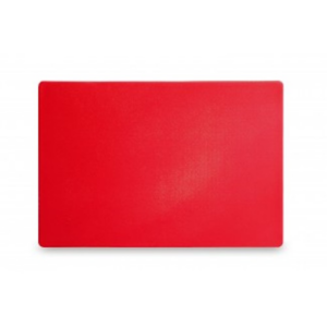 Schneidbrett 450x300x12,7mm rot HENDI