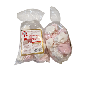 Baiser Tropfen Erdbeere/Vanille 100g
