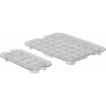 Abtropfgitter transparent 1/4 HENDI