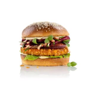 Vegan Plant Crunchy Chicken Burger 10-12Stück x 90g 1kg TK Salomon