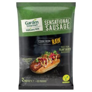 Vegan Bratwurst 22x90g 2kg TK Gourmet Garden