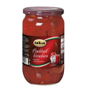 Cocktailkirschen 770g / 420g ATG Iska