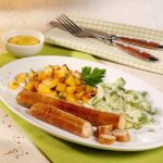 vegane Bratwurst mit Gemüse  40x90g TK TG