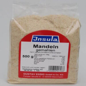 Mandel gemahlen 500g Insula
