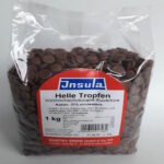 Kuvertüretropfen Vollmilch 1kg Insula