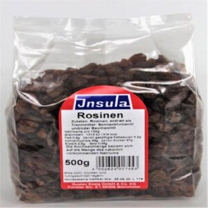 Sultaninen/Rosinen 500g Insula