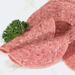 Aufschnitt Bierwurst im Stück