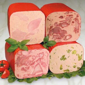 Aufschnitt Pasteten 4-fach im Stück ca. 4,8kg
