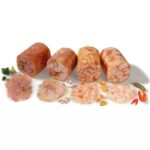 Aufschnitt Geflügel in Aspik 4fach im Stück