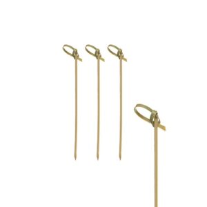 Fingerfood Pioler schwarz Knoten 6cm 250Stück Papstar