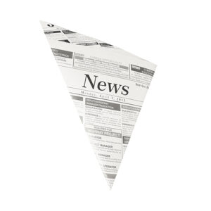 Pommes Spitztüten Newsprint Füllinhalt 250g 1000Stück Papstar