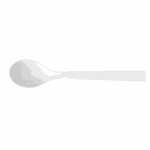Salatlöffel weiß 0,06L 335mm HENDI