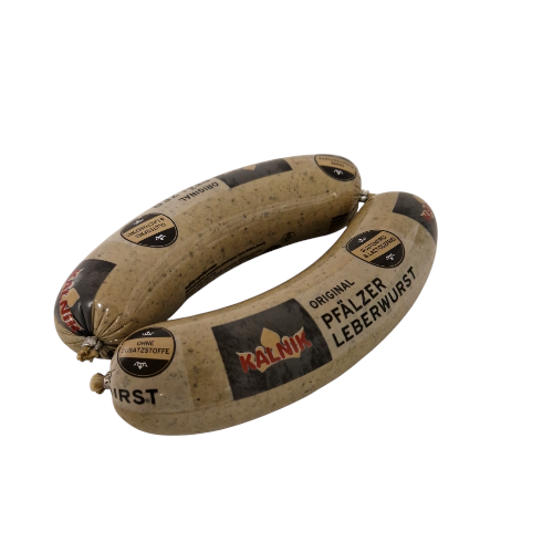 Ober Pfälzer Leberwurst 1/2 1kg Kalnik – Bild 1