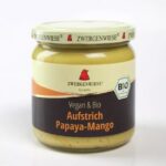 Brotaufstrich Papaya-Mango 360g vegan Bio Zwergenwiese