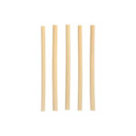 Trinkhalm Cocktail aus Schilf 15cm 7mm 100Stück Pure