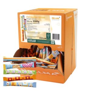 Rohrzucker Portionen 500x4gr Hellma