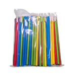 Monster Slush Papier Löffelhalme 125Stück