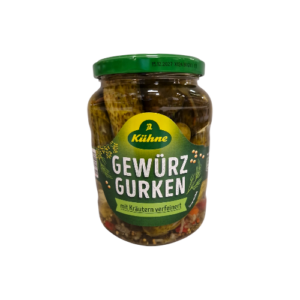 Gewürzgurken 670g / 360g ATGl Kühne