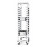 Abräumwagen Edelstahl 610x435x1695mm