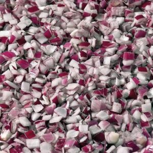 Zwiebel Würfel 20mm rot