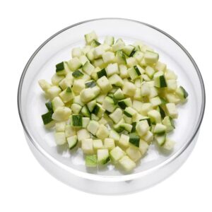 Zucchini Würfel 30mm