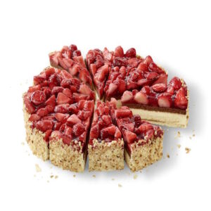 Erlenbacher Erdbeerfruchtkuchen 28cm 2150g 12Stück TK