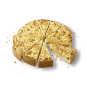 Erlenbacher Apfelkuchen mit Butterstreusel 28cm 2000g 12Stück TK