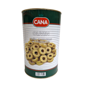 Oliven grün in Scheiben 4250g / 2000g ATG  Cana