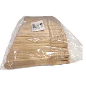 Gabel Holz Kuchen mit Säge 250Stück Kleva