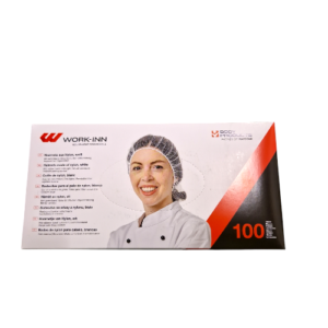 Haarmaske weiß100 Stück Work- Inn
