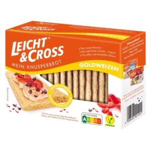 Knusperbrot Weizen Leicht und Cross 125g