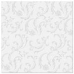 Servietten weiß 40x40cm 3-lagig 1/4 Falz 50Stück Damasca