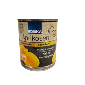 Aprikosen 1/2 Frucht gezuckert 820g 480g ATG Edeka
