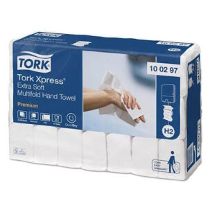 Handtuchpapier Premium 21x100 Blatt H2 Tork