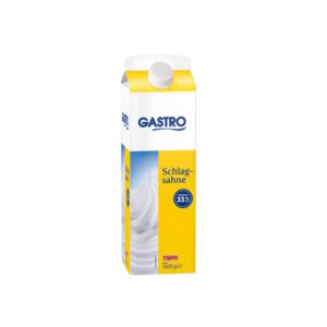 Schlagsahne 33% frisch 1kg Gastro