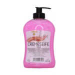 Cremeseife rosa mit Pumpe 500ml Stern