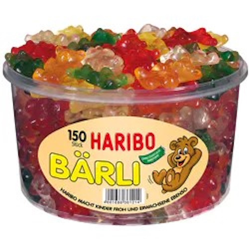 Haribo Bärli 150 Stück – Bild 1