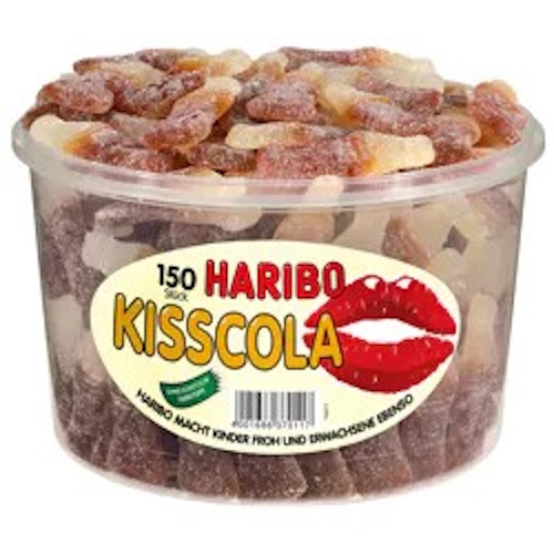 Haribo Kiss Cola 150Stück – Bild 1