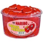 Haribo Liebesherzen 150Stück