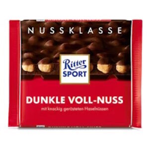 Schokolade Dunkle Vollnuss 100g Ritter Sport